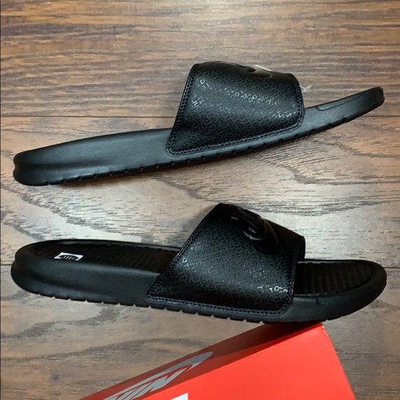 NIKE BENASSI JDI men’s SLIDES black - Picture 10 of 16